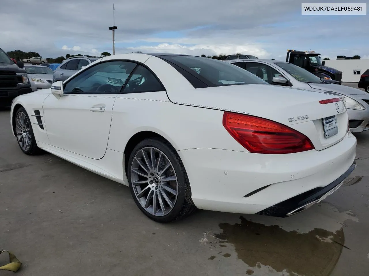 2020 Mercedes-Benz Sl 550 VIN: WDDJK7DA3LF059481 Lot: 76804874