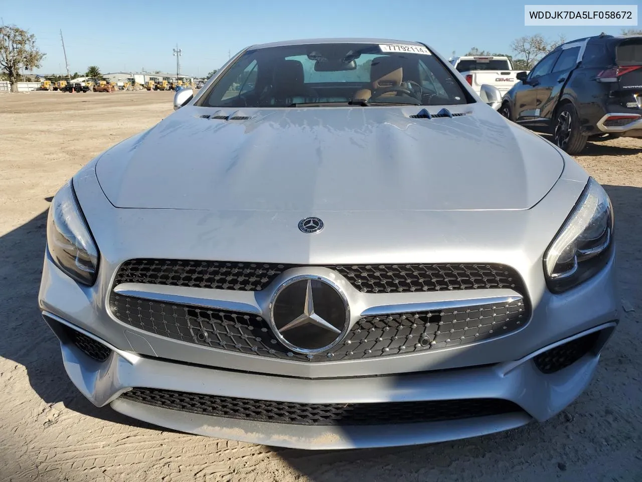 2020 Mercedes-Benz Sl 550 VIN: WDDJK7DA5LF058672 Lot: 77792114