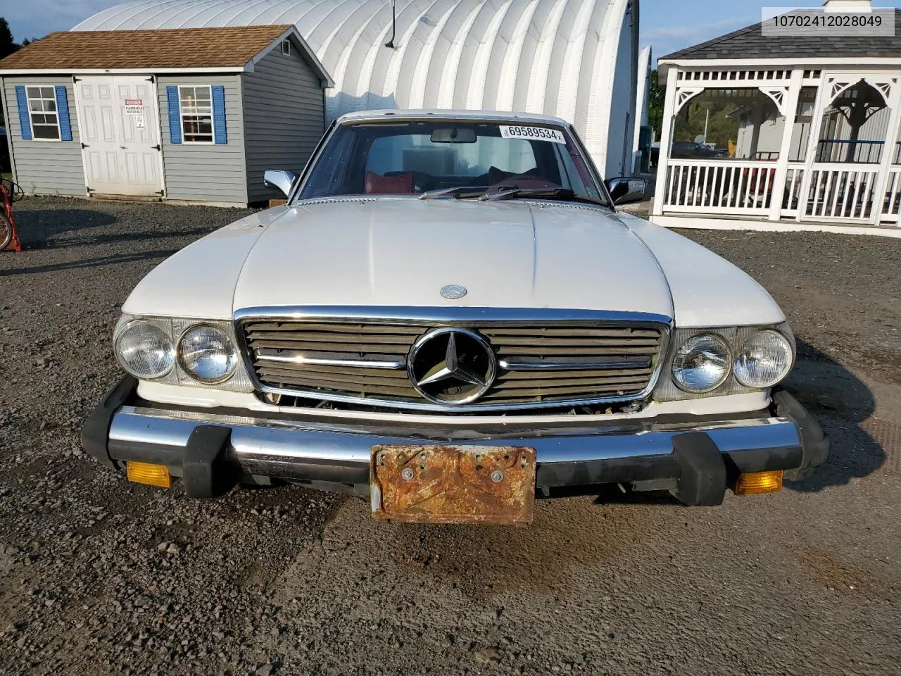 1979 Mercedes-Benz 450 Scl VIN: 10702412028049 Lot: 69589534