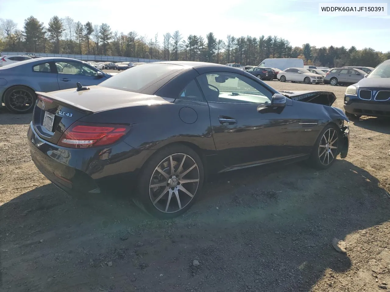 2018 Mercedes-Benz Slc 43 Amg VIN: WDDPK6GA1JF150391 Lot: 76665964