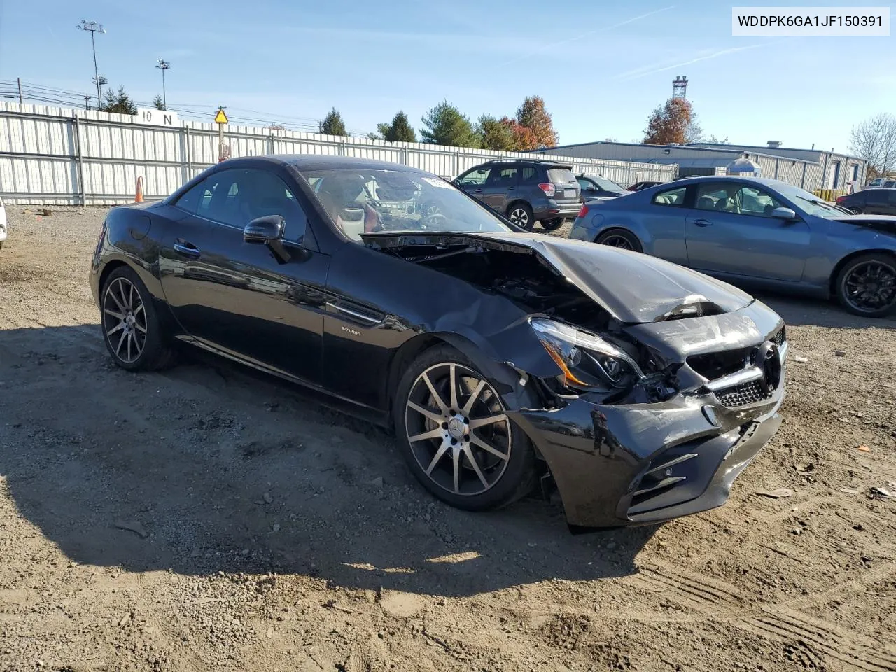 2018 Mercedes-Benz Slc 43 Amg VIN: WDDPK6GA1JF150391 Lot: 76665964