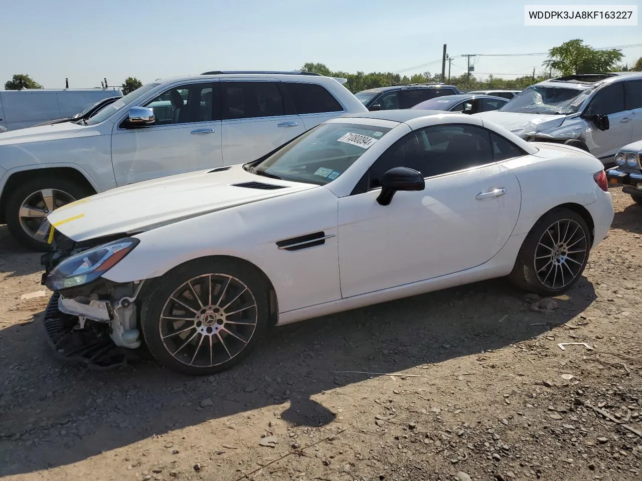 2019 Mercedes-Benz Slc 300 VIN: WDDPK3JA8KF163227 Lot: 71080094