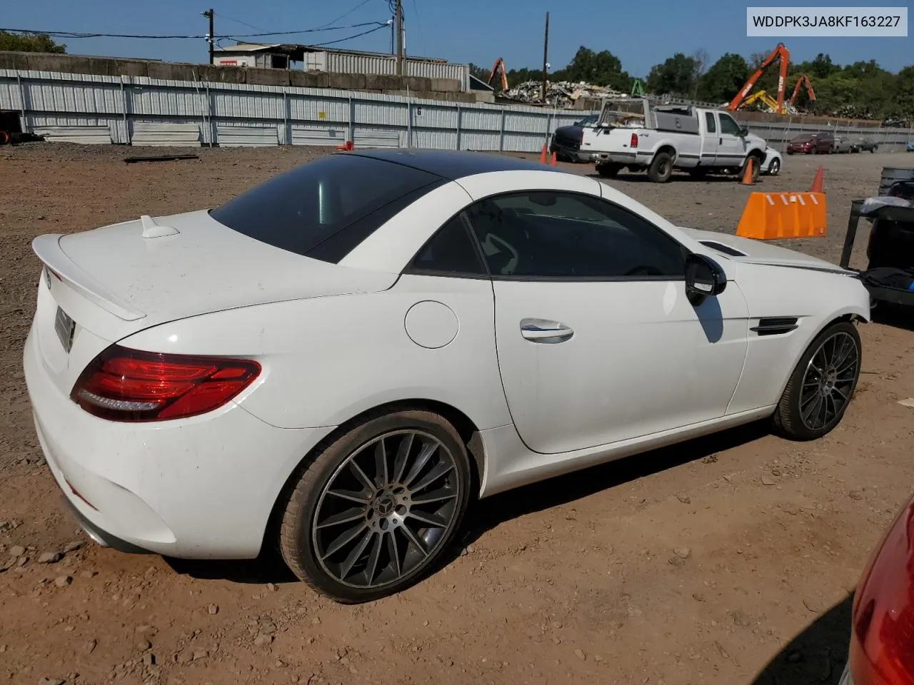 2019 Mercedes-Benz Slc 300 VIN: WDDPK3JA8KF163227 Lot: 71080094