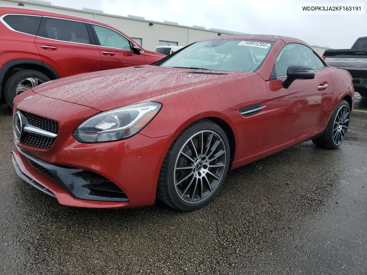 2019 Mercedes-Benz Slc 300 VIN: WDDPK3JA2KF163191 Lot: 74991294