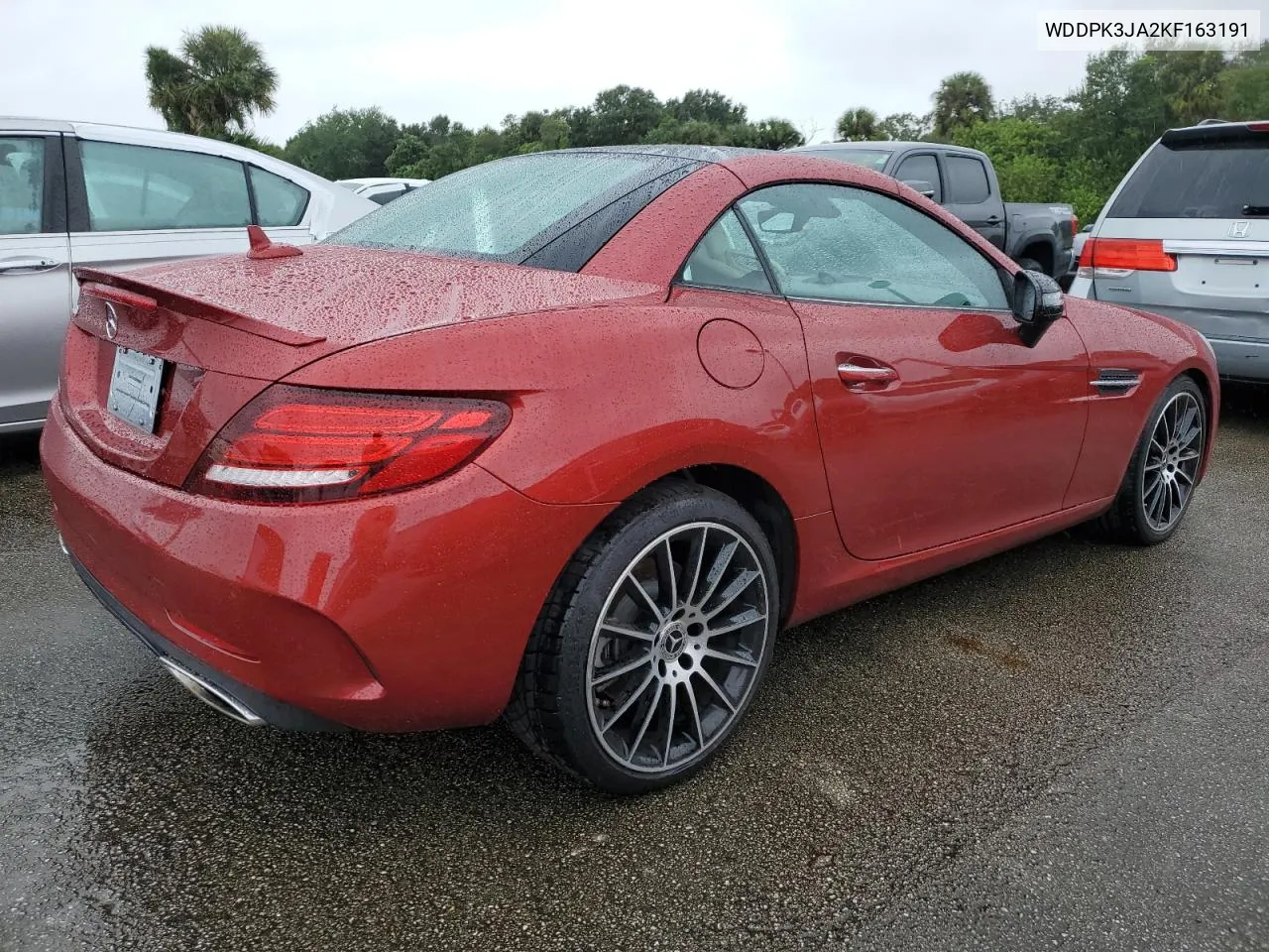 2019 Mercedes-Benz Slc 300 VIN: WDDPK3JA2KF163191 Lot: 74991294