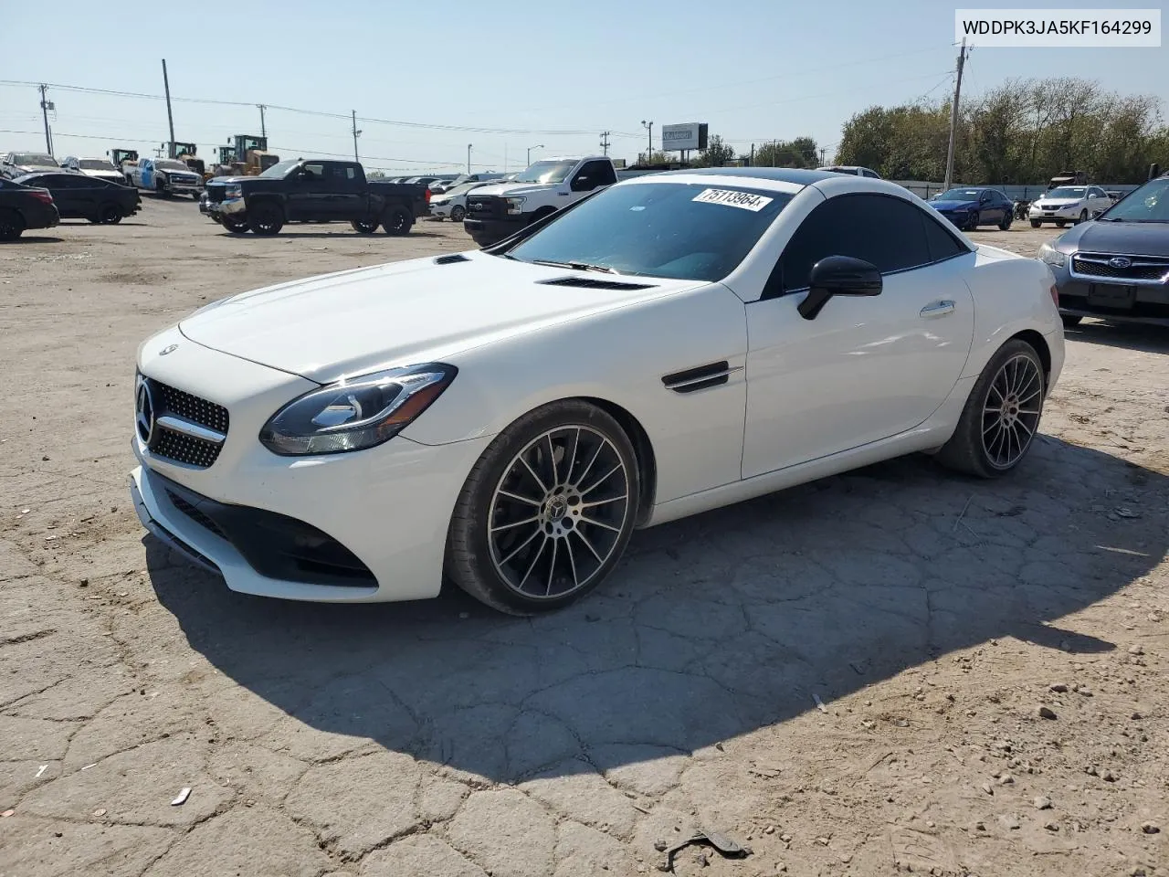 2019 Mercedes-Benz Slc 300 VIN: WDDPK3JA5KF164299 Lot: 75113964