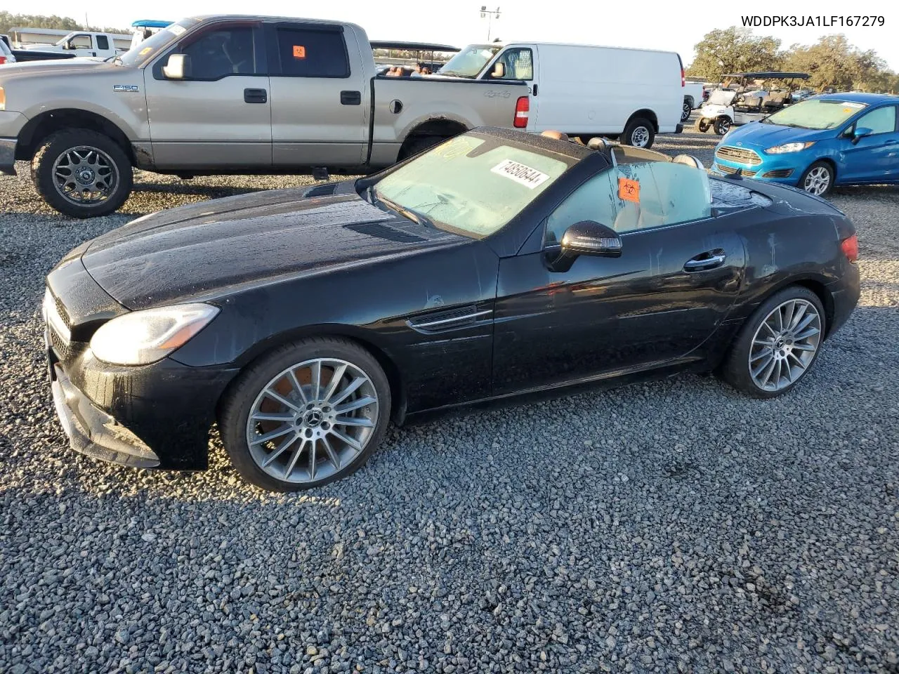 2020 Mercedes-Benz Slc 300 VIN: WDDPK3JA1LF167279 Lot: 74850644