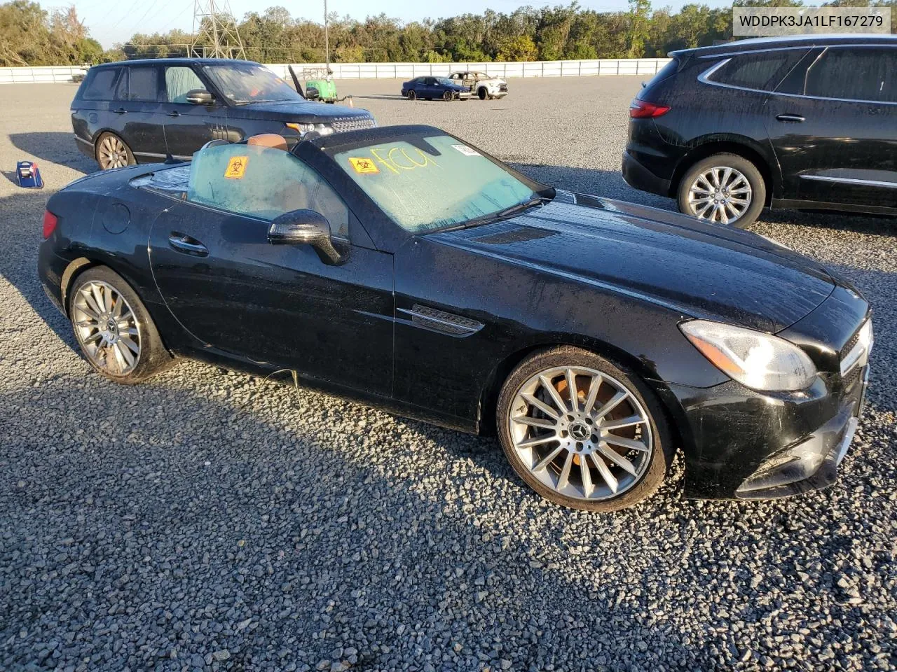 2020 Mercedes-Benz Slc 300 VIN: WDDPK3JA1LF167279 Lot: 74850644