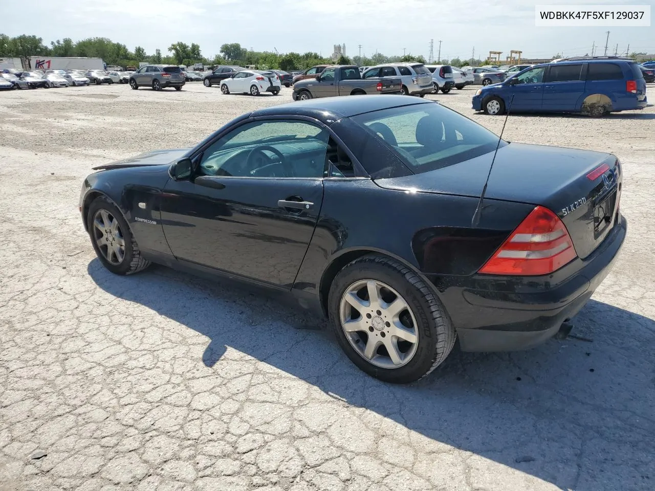 1999 Mercedes-Benz Slk 230 Kompressor VIN: WDBKK47F5XF129037 Lot: 68842504