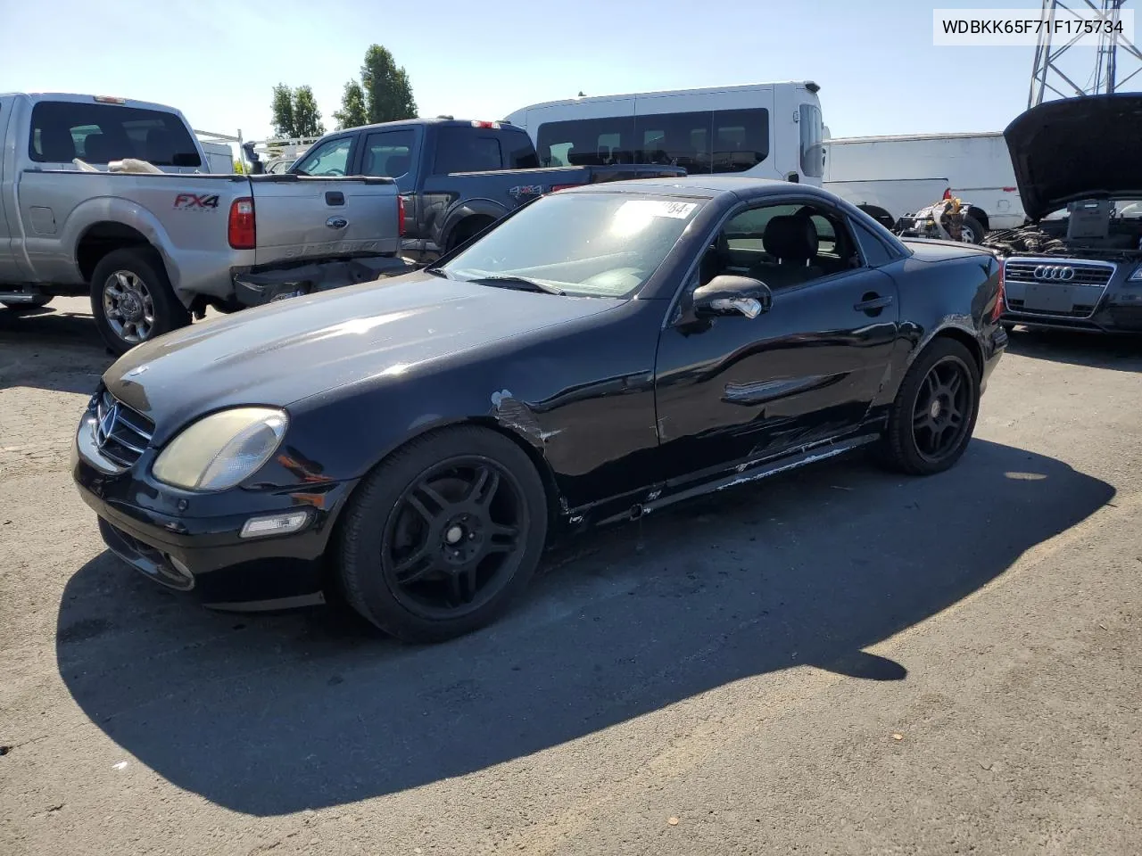 2001 Mercedes-Benz Slk 320 VIN: WDBKK65F71F175734 Lot: 61874984