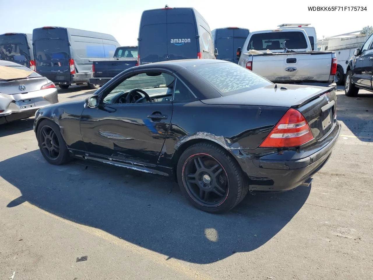 2001 Mercedes-Benz Slk 320 VIN: WDBKK65F71F175734 Lot: 61874984