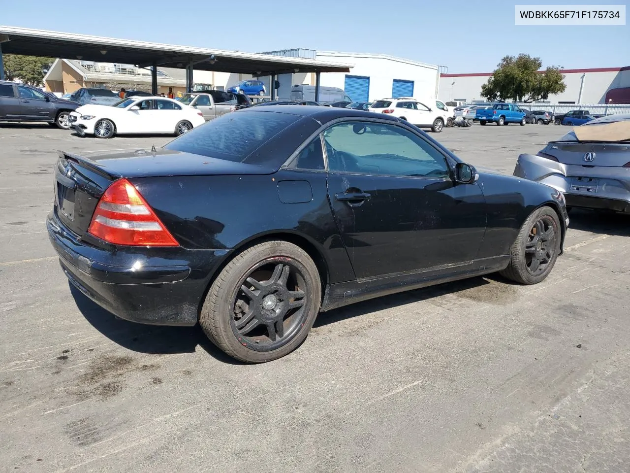 2001 Mercedes-Benz Slk 320 VIN: WDBKK65F71F175734 Lot: 61874984