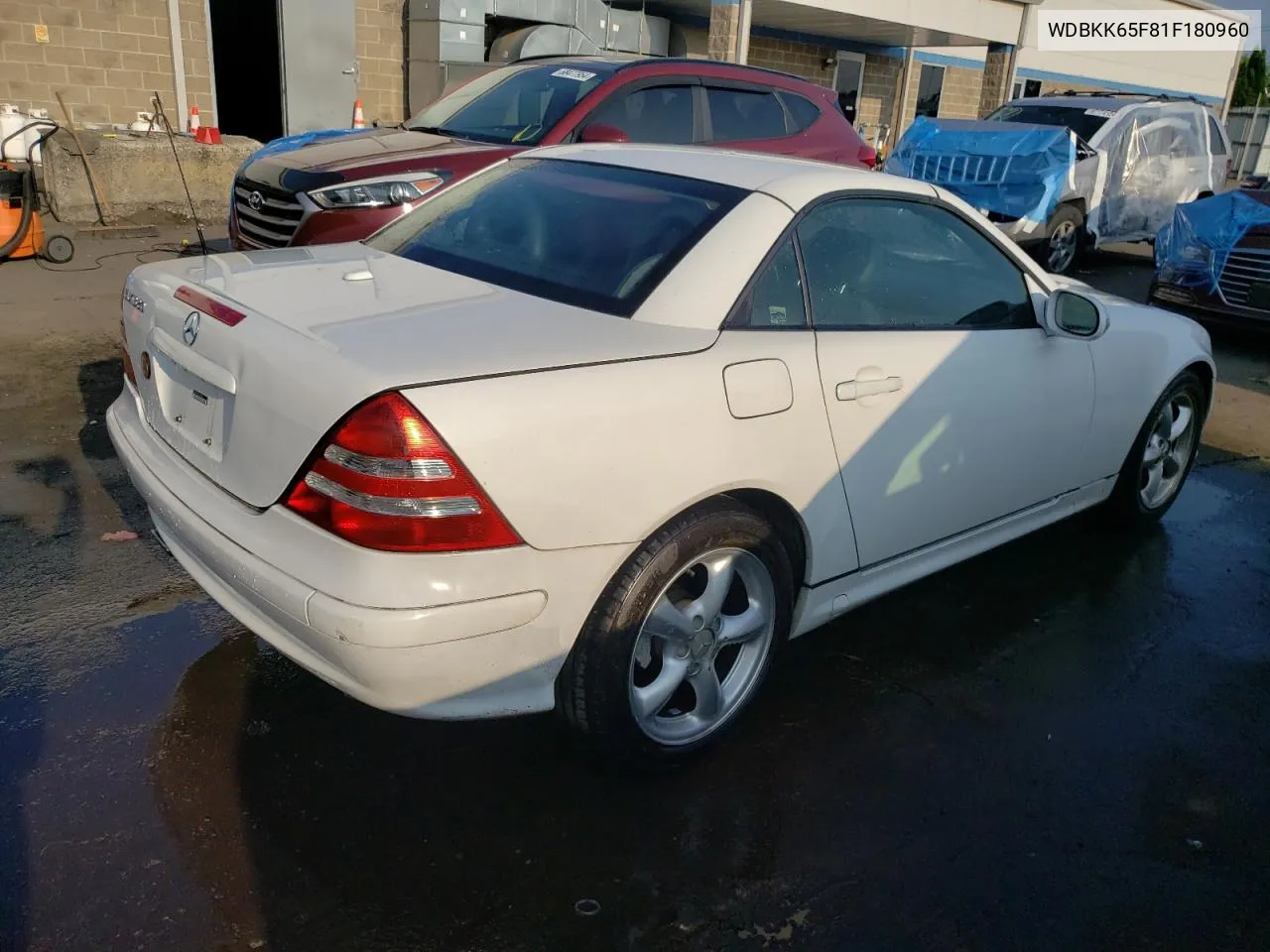 2001 Mercedes-Benz Slk 320 VIN: WDBKK65F81F180960 Lot: 68285434