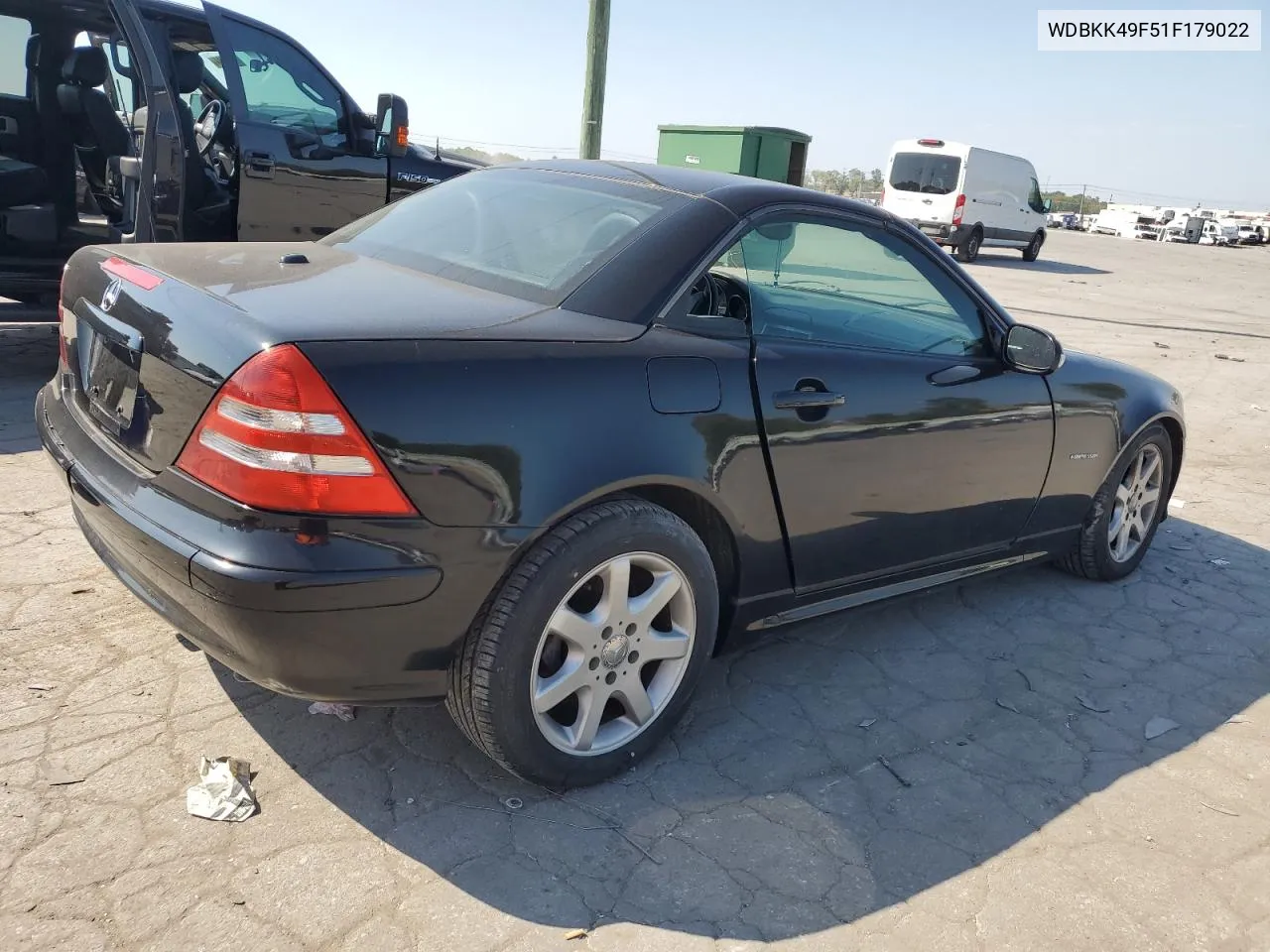 WDBKK49F51F179022 2001 Mercedes-Benz Slk 230 Kompressor