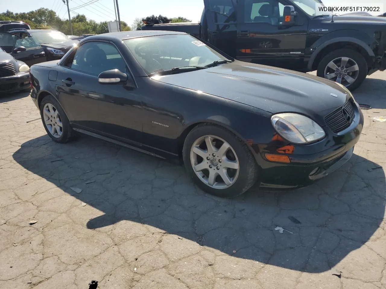 WDBKK49F51F179022 2001 Mercedes-Benz Slk 230 Kompressor