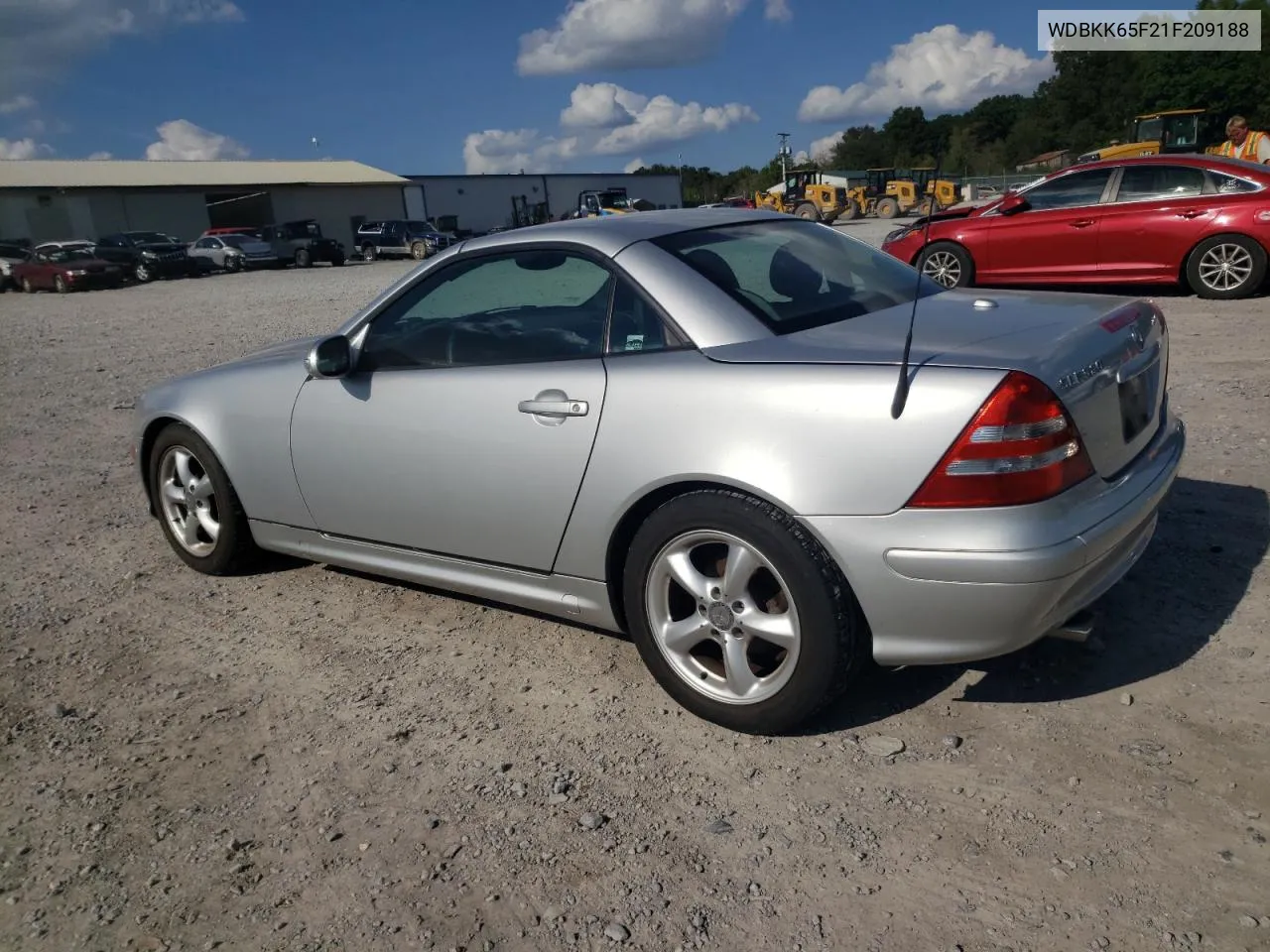 2001 Mercedes-Benz Slk 320 VIN: WDBKK65F21F209188 Lot: 74171374