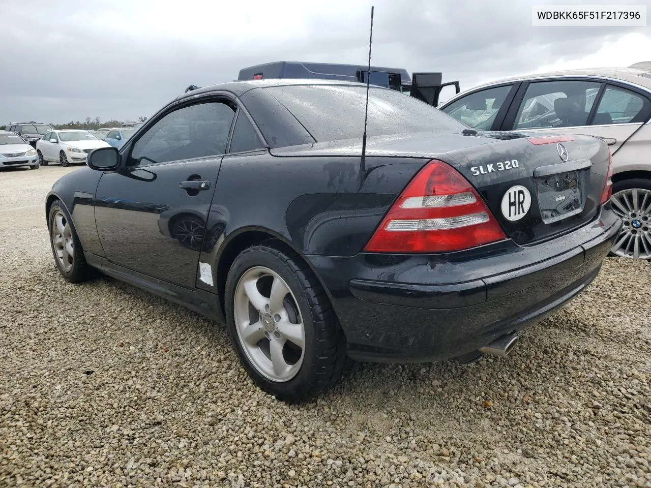 2001 Mercedes-Benz Slk 320 VIN: WDBKK65F51F217396 Lot: 74339214