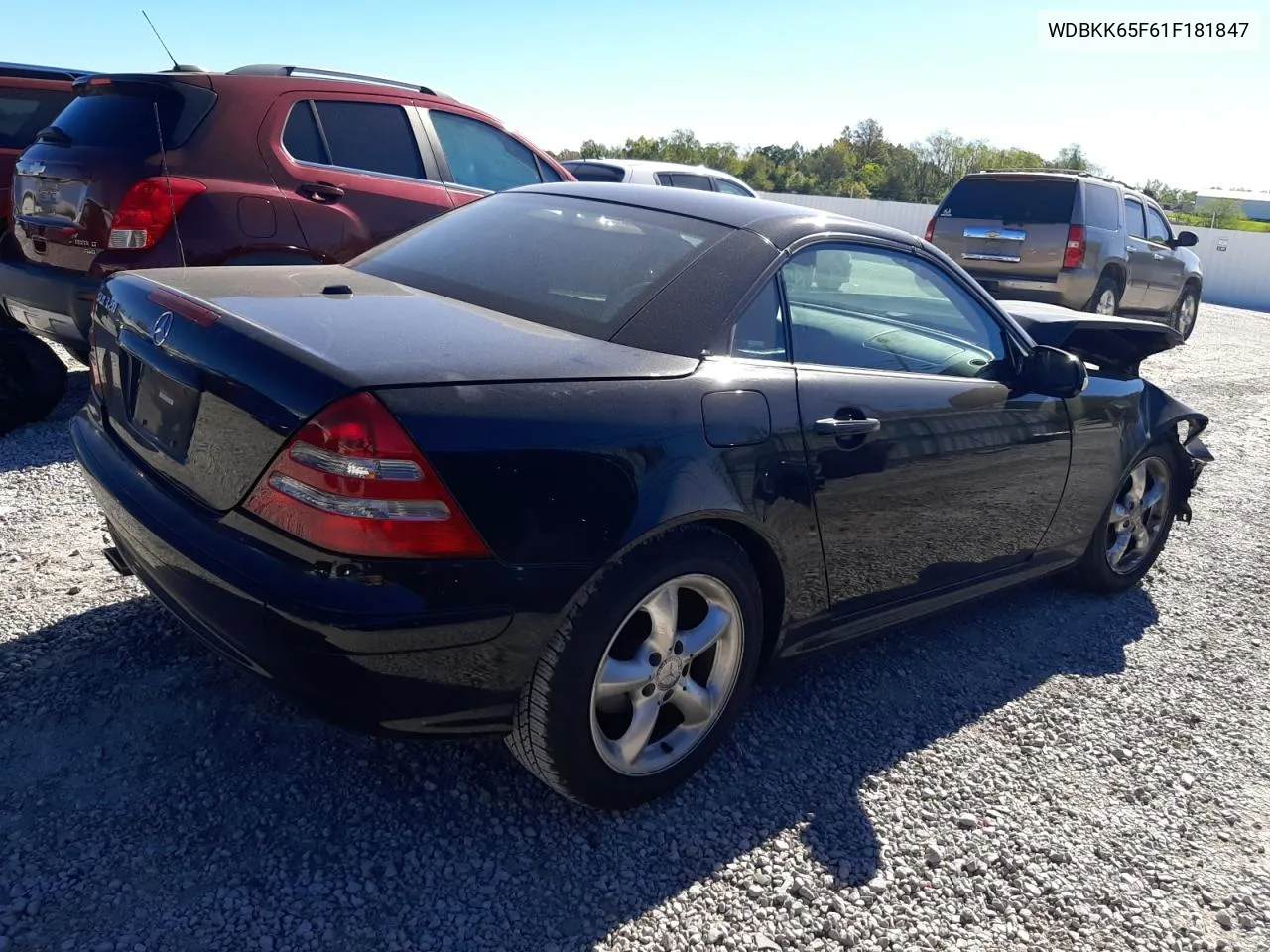 2001 Mercedes-Benz Slk 320 VIN: WDBKK65F61F181847 Lot: 74774614