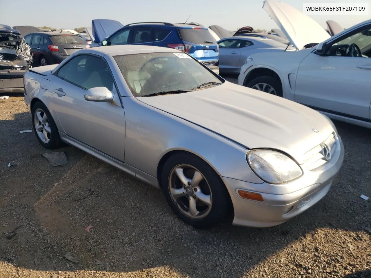 2001 Mercedes-Benz Slk 320 VIN: WDBKK65F31F207109 Lot: 75494174