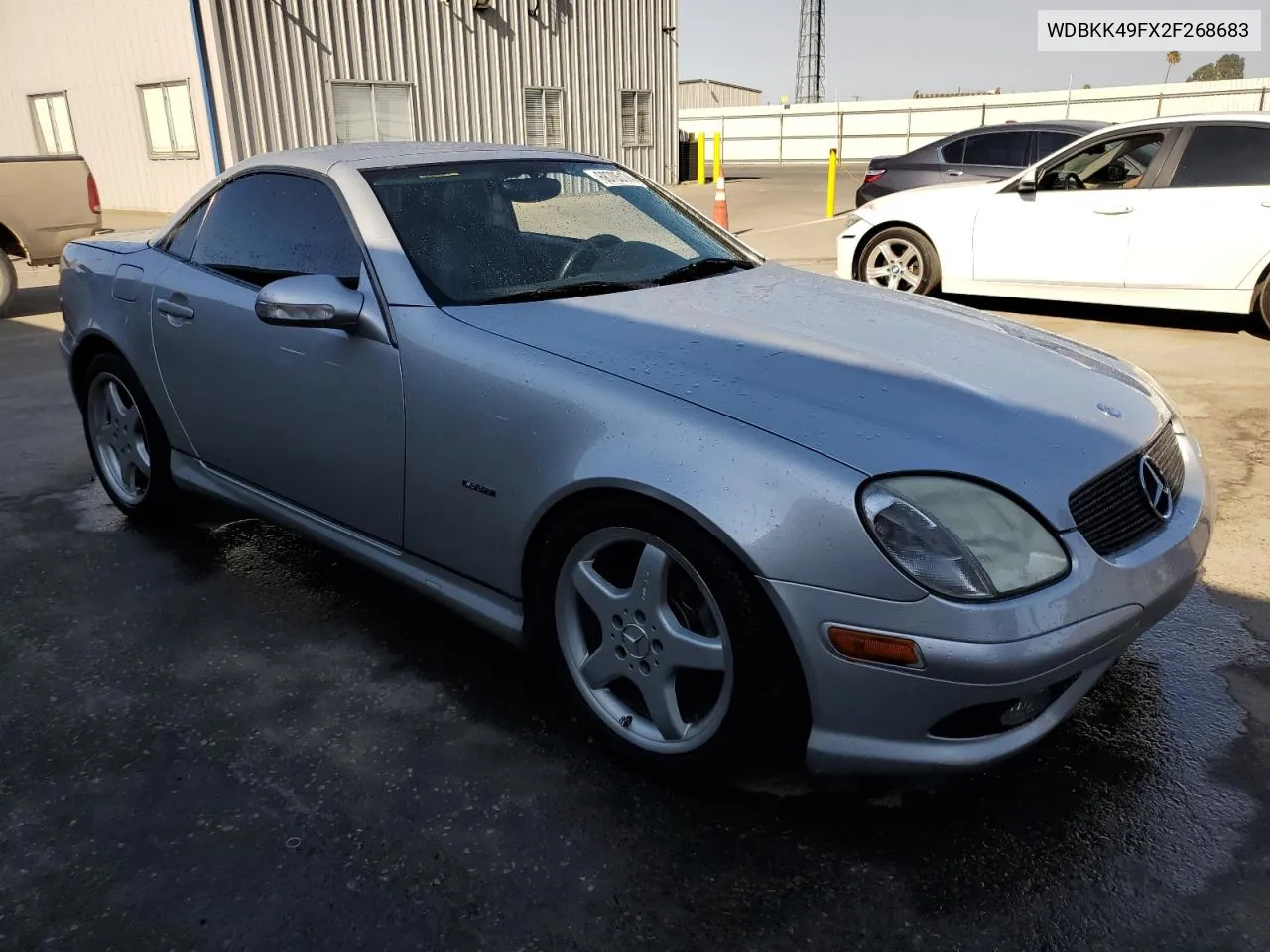 2002 Mercedes-Benz Slk 230 Kompressor VIN: WDBKK49FX2F268683 Lot: 68705174