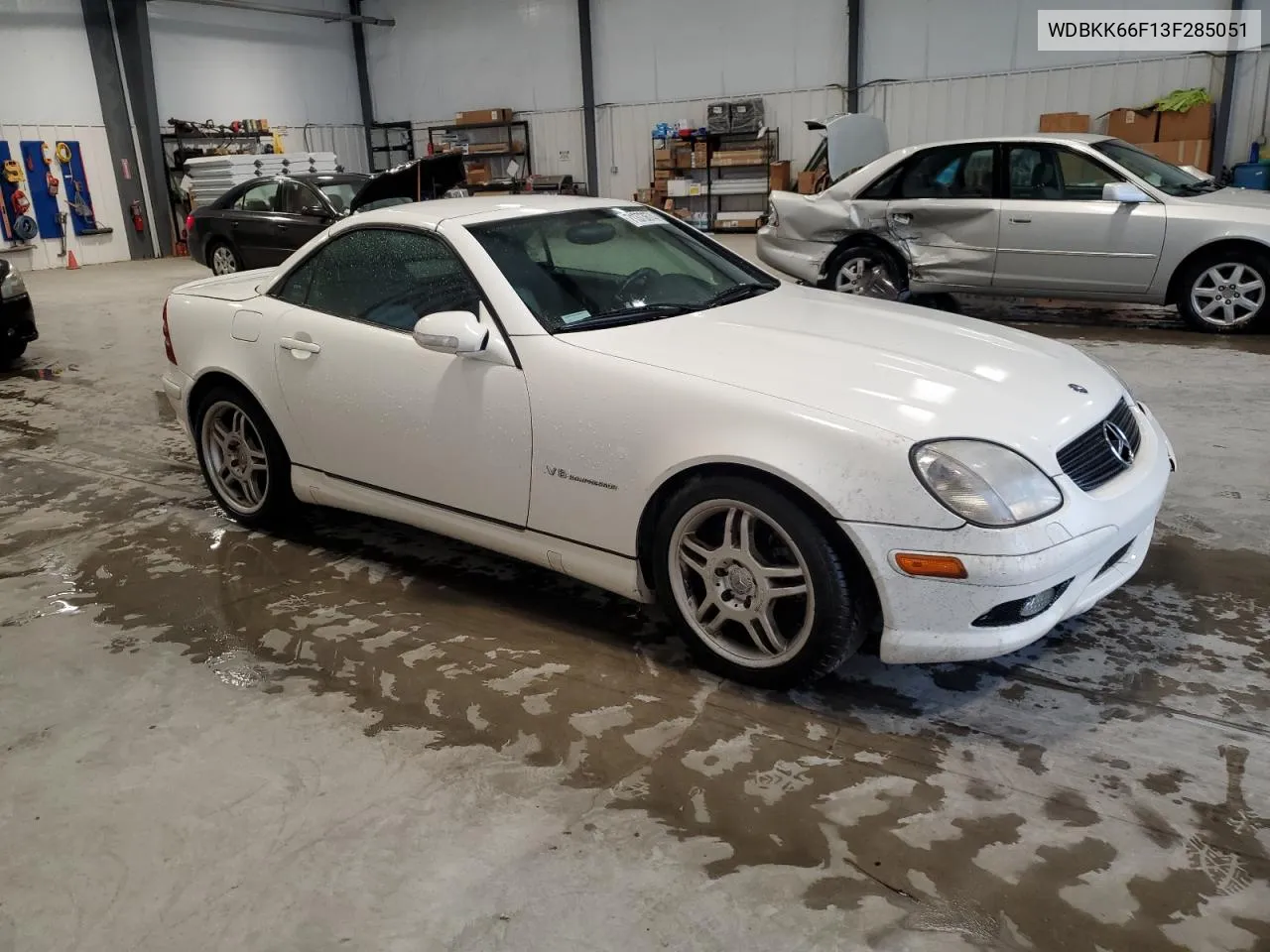 2003 Mercedes-Benz Slk 32 Amg Kompressor VIN: WDBKK66F13F285051 Lot: 71373674