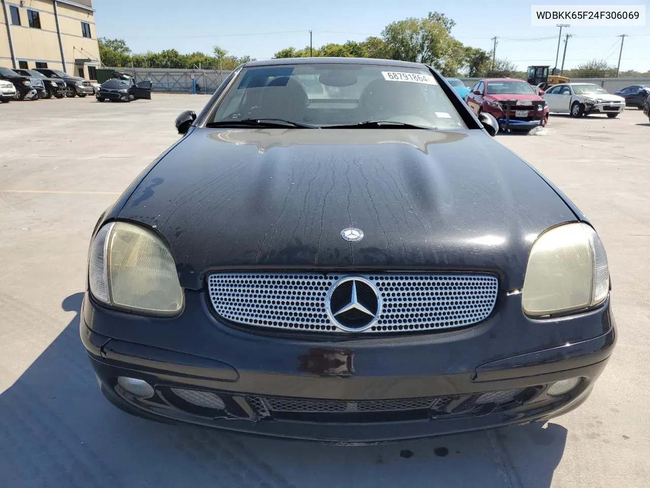 2004 Mercedes-Benz Slk 320 VIN: WDBKK65F24F306069 Lot: 68791864