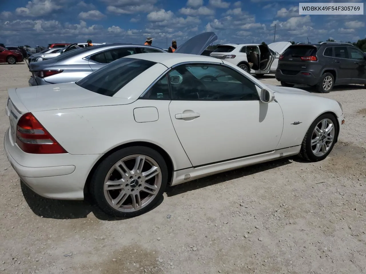 2004 Mercedes-Benz Slk 230 Kompressor VIN: WDBKK49F54F305769 Lot: 73852484