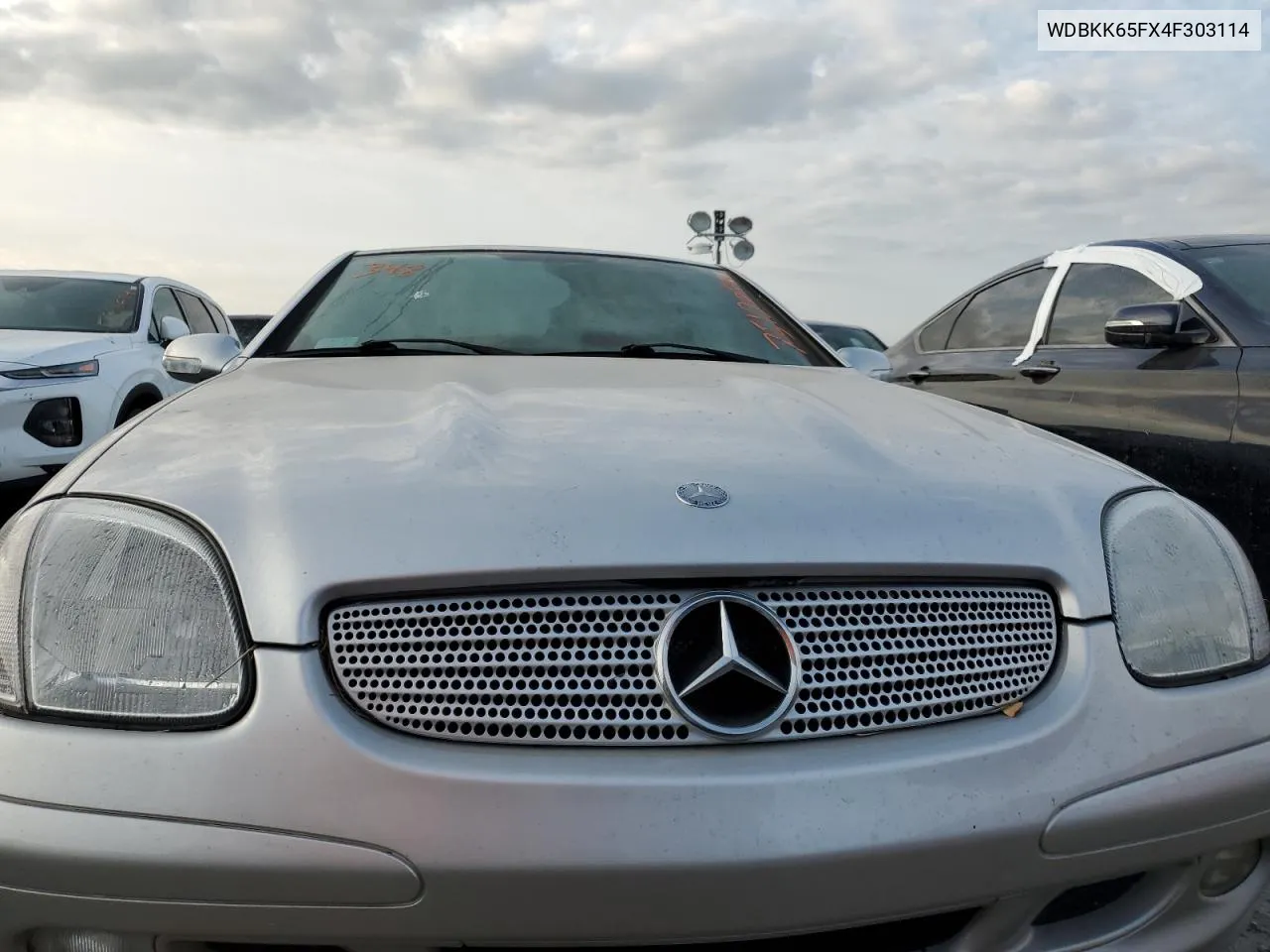 2004 Mercedes-Benz Slk 320 VIN: WDBKK65FX4F303114 Lot: 75120644