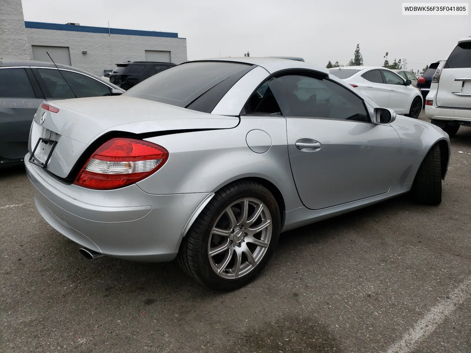 2005 Mercedes-Benz Slk 350 VIN: WDBWK56F35F041805 Lot: 54439564