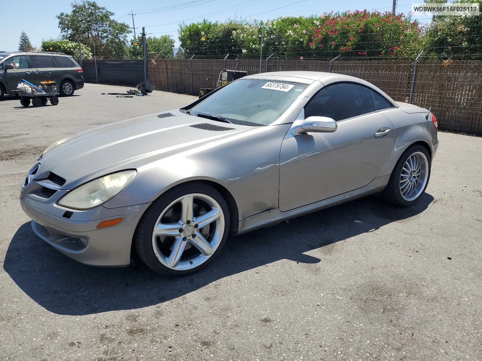 2005 Mercedes-Benz Slk 350 VIN: WDBWK56F15F025117 Lot: 66379784