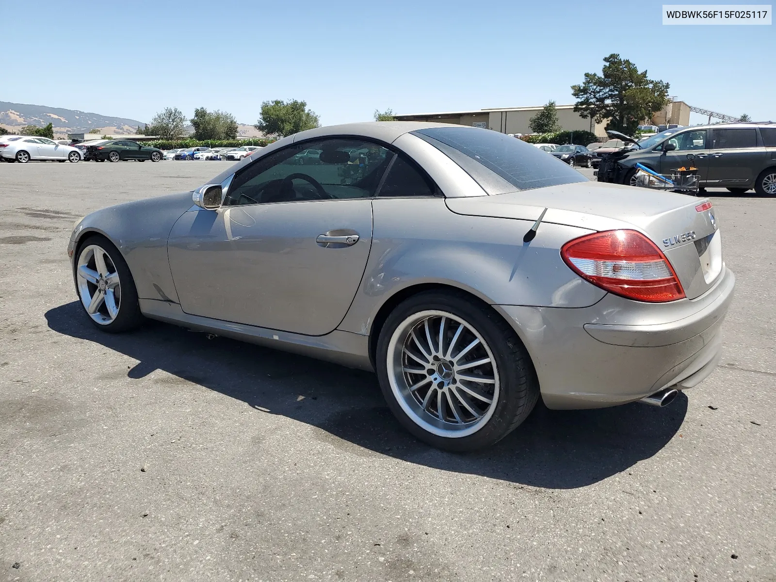 2005 Mercedes-Benz Slk 350 VIN: WDBWK56F15F025117 Lot: 66379784