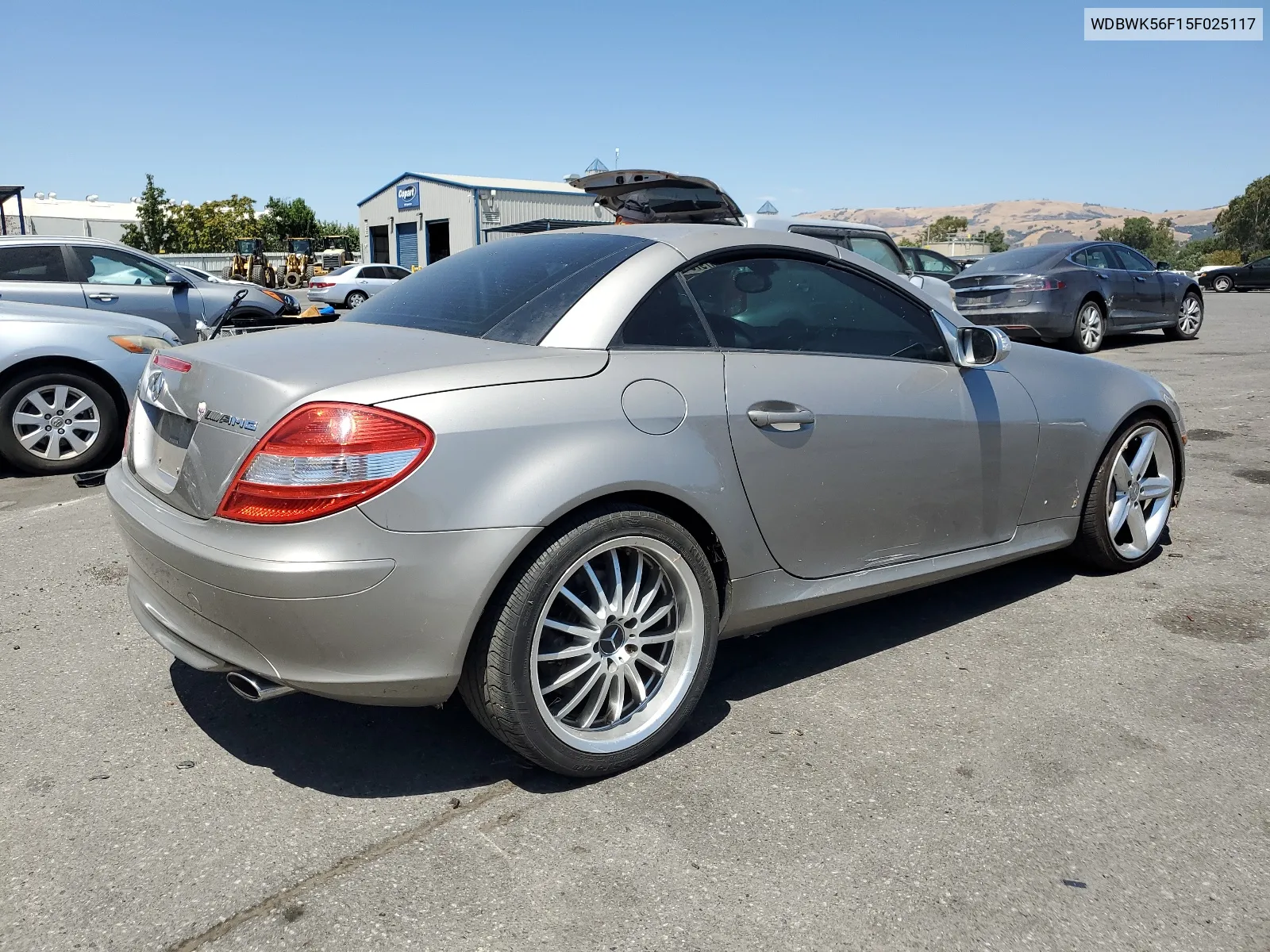 2005 Mercedes-Benz Slk 350 VIN: WDBWK56F15F025117 Lot: 66379784