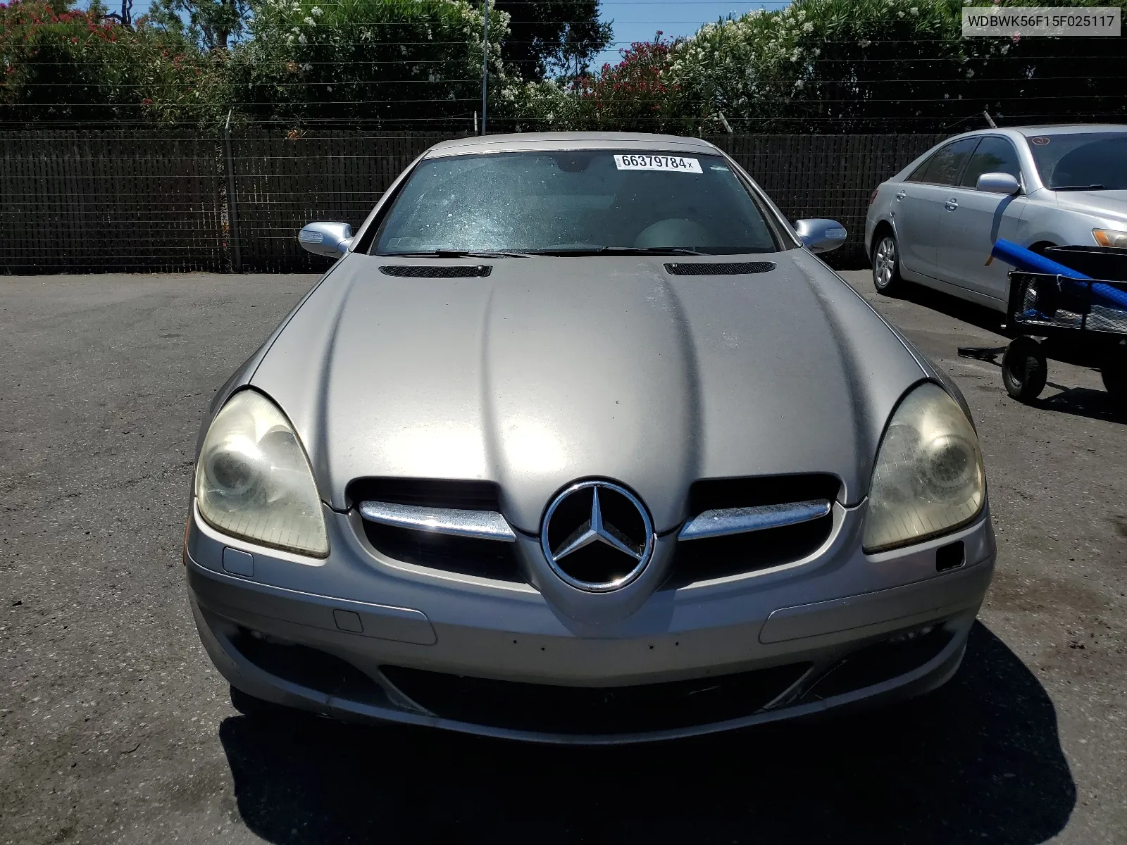 2005 Mercedes-Benz Slk 350 VIN: WDBWK56F15F025117 Lot: 66379784