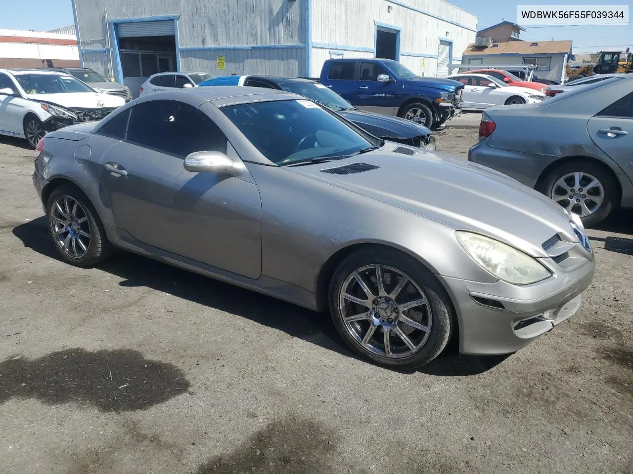 2005 Mercedes-Benz Slk 350 VIN: WDBWK56F55F039344 Lot: 72223844