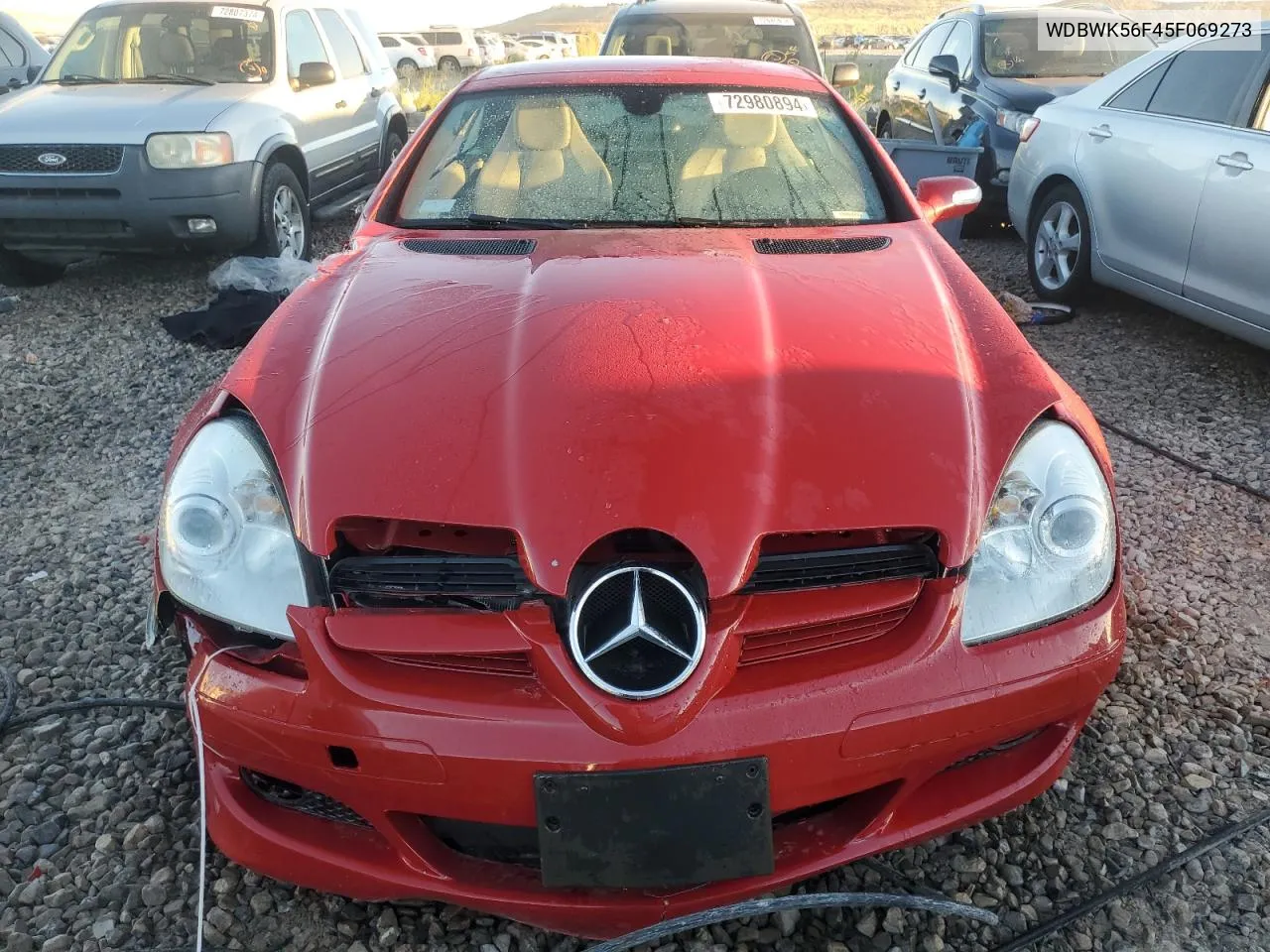 2005 Mercedes-Benz Slk 350 VIN: WDBWK56F45F069273 Lot: 72980894