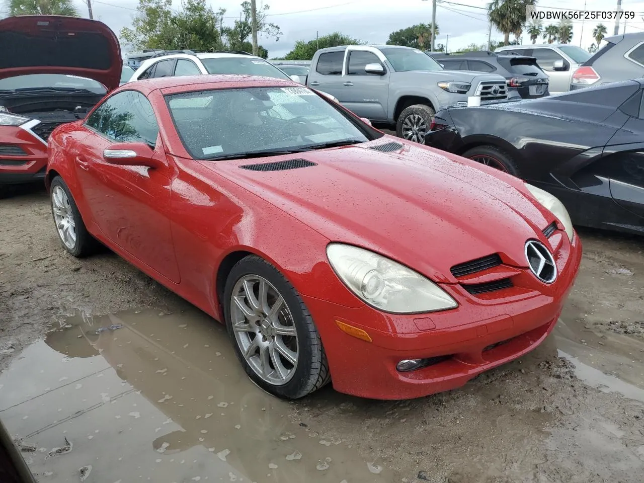 2005 Mercedes-Benz Slk 350 VIN: WDBWK56F25F037759 Lot: 73994784