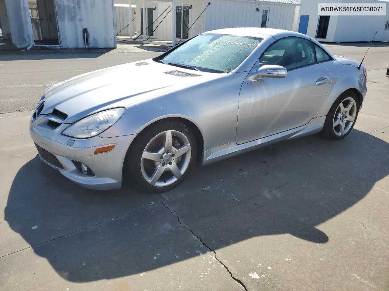 2005 Mercedes-Benz Slk 350 VIN: WDBWK56F65F030071 Lot: 74048934