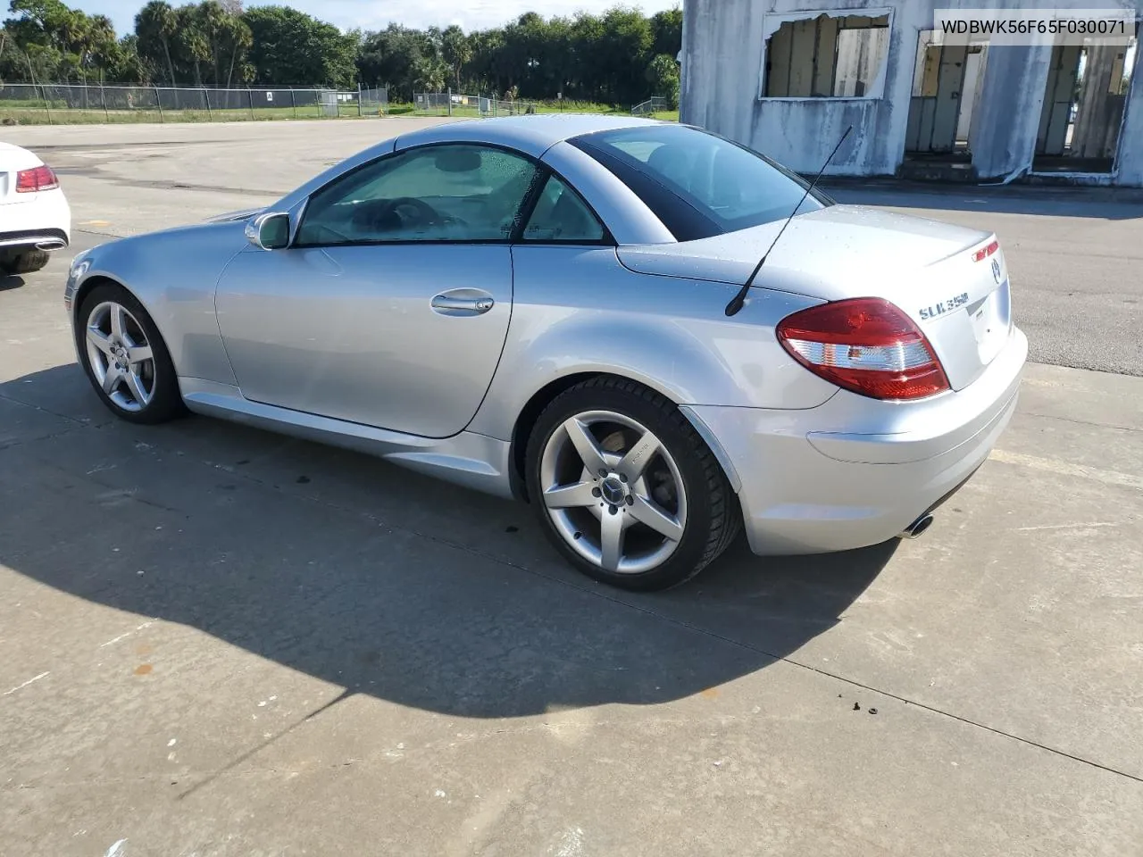 2005 Mercedes-Benz Slk 350 VIN: WDBWK56F65F030071 Lot: 74048934