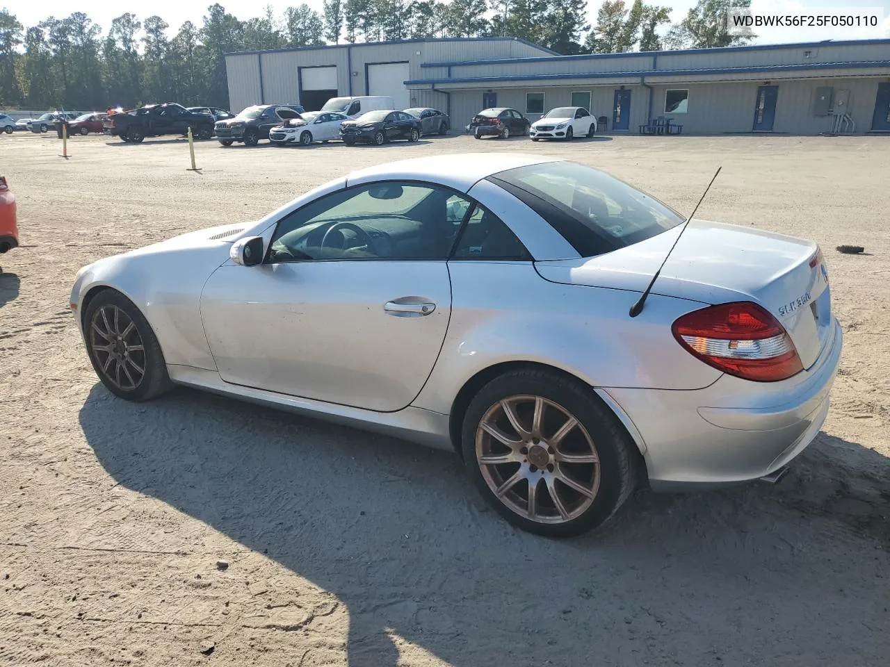 2005 Mercedes-Benz Slk 350 VIN: WDBWK56F25F050110 Lot: 74464724