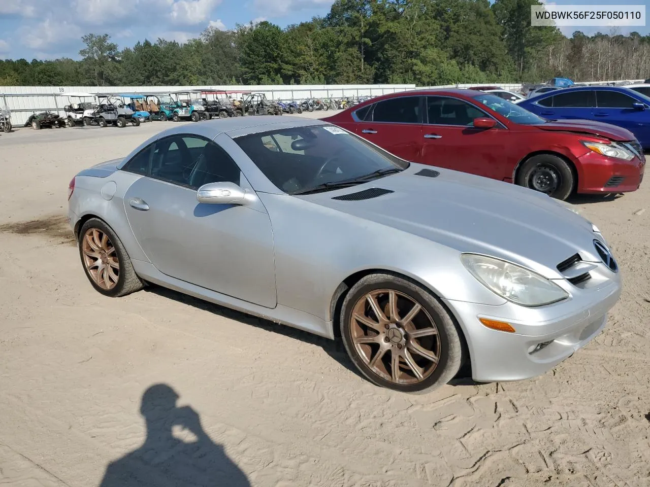 2005 Mercedes-Benz Slk 350 VIN: WDBWK56F25F050110 Lot: 74464724