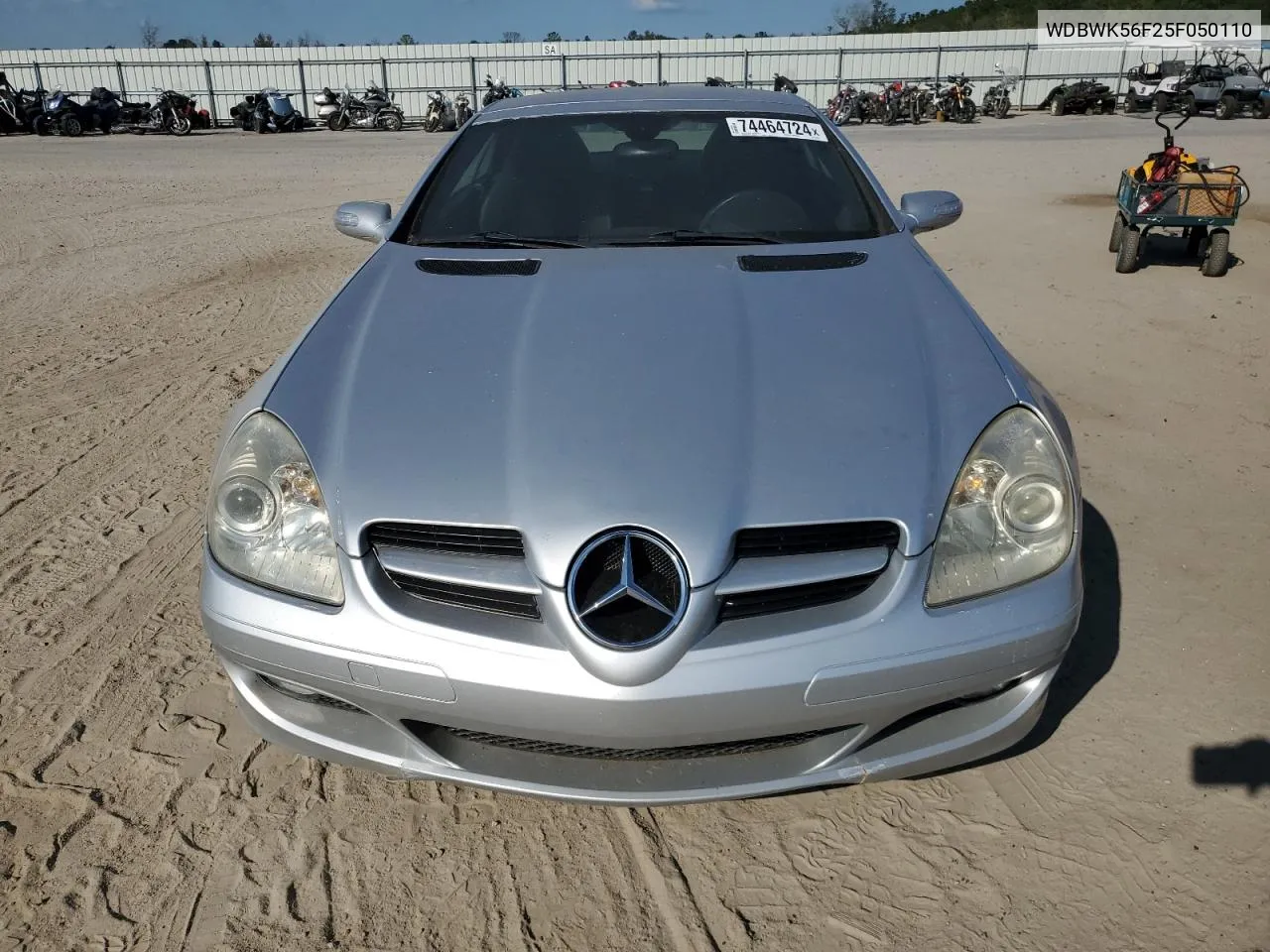 2005 Mercedes-Benz Slk 350 VIN: WDBWK56F25F050110 Lot: 74464724