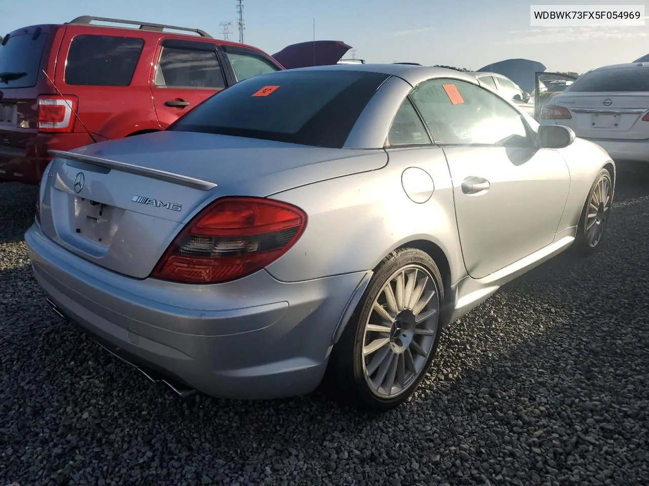 2005 Mercedes-Benz Slk 55 Amg VIN: WDBWK73FX5F054969 Lot: 74960714