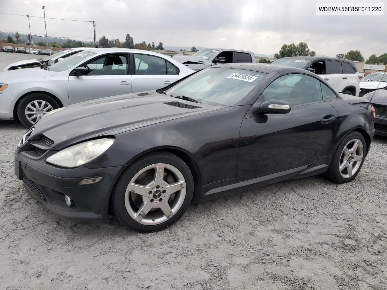 2005 Mercedes-Benz Slk 350 VIN: WDBWK56F85F041220 Lot: 76470624