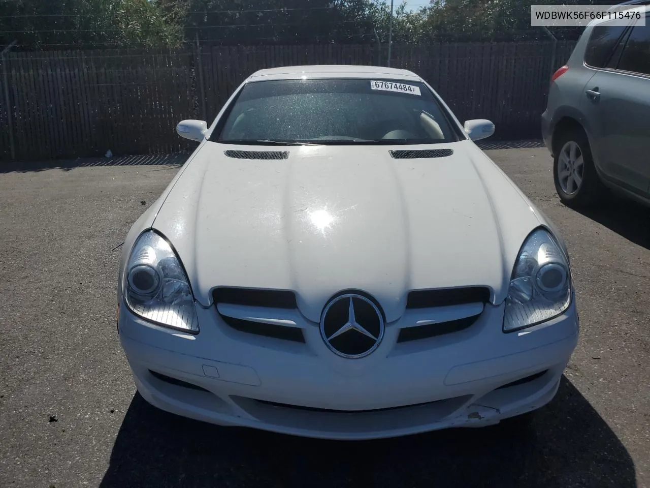 2006 Mercedes-Benz Slk 350 VIN: WDBWK56F66F115476 Lot: 67674484