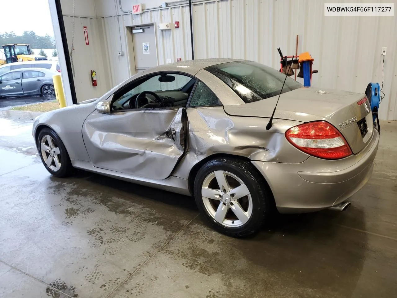 2006 Mercedes-Benz Slk 280 VIN: WDBWK54F66F117277 Lot: 72159684