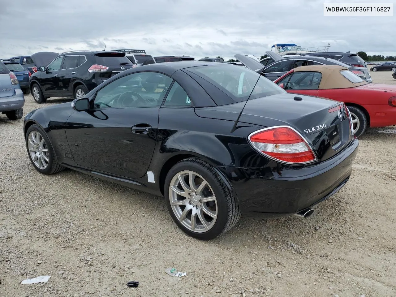 2006 Mercedes-Benz Slk 350 VIN: WDBWK56F36F116827 Lot: 74763114