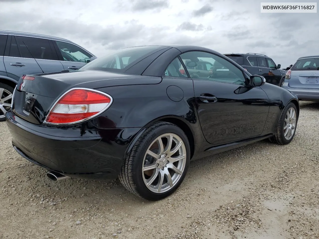 2006 Mercedes-Benz Slk 350 VIN: WDBWK56F36F116827 Lot: 74763114