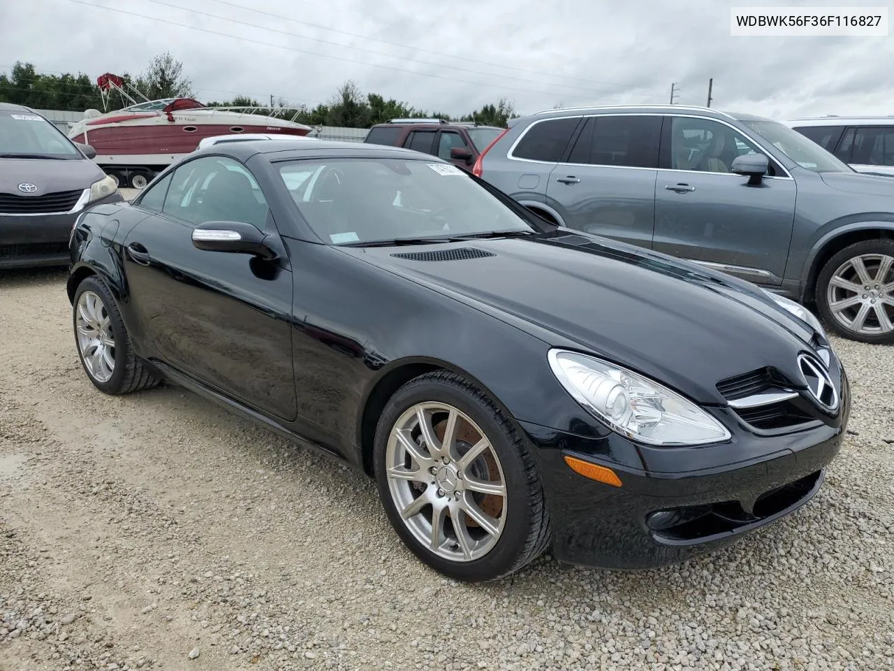 2006 Mercedes-Benz Slk 350 VIN: WDBWK56F36F116827 Lot: 74763114