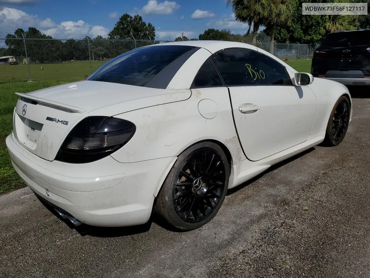 2006 Mercedes-Benz Slk 55 Amg VIN: WDBWK73F56F127117 Lot: 75090334