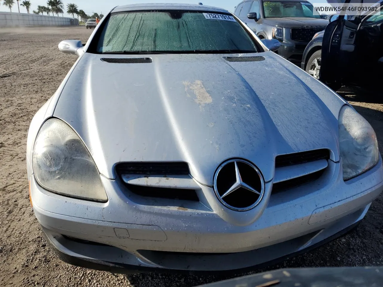 2006 Mercedes-Benz Slk 280 VIN: WDBWK54F46F093982 Lot: 75271914